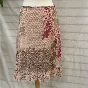 Kiabi Woman Pink Layered Sheer Skirt